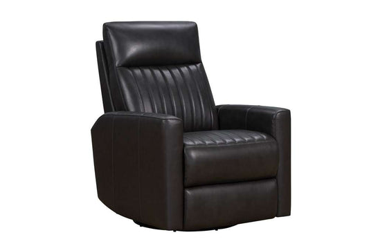 BarcaLounger - Munro Swivel Glider Recliner w/Power Recline & Power Head Rest Matteo in Smokey Gray - 8PH1200373096 veiw 1