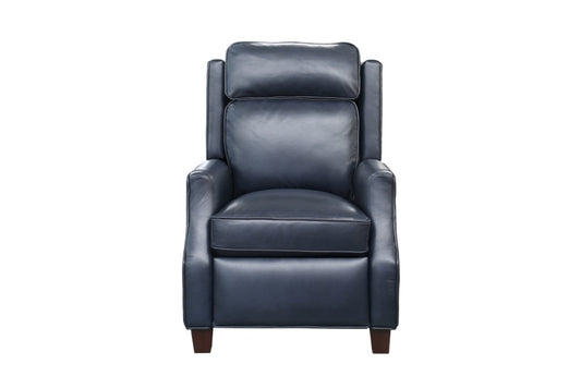 BarcaLounger - Nixon Recliner Shoreham Blue Leather - 74582570047 veiw 2