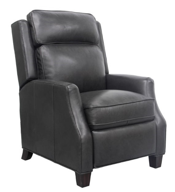BarcaLounger - Nixon Recliner Shoreham Gray Leather - 74582570095 veiw 1