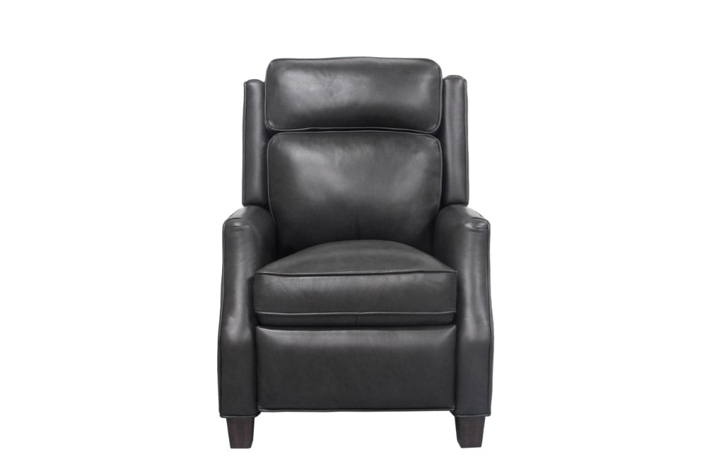 BarcaLounger - Nixon Recliner Shoreham Gray Leather - 74582570095 veiw 2
