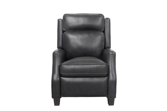 BarcaLounger - Nixon Recliner Shoreham Gray Leather - 74582570095 veiw 2