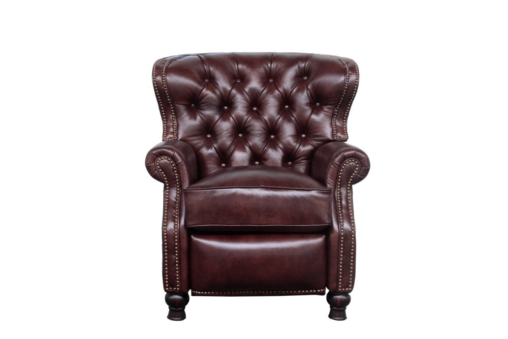 BarcaLounger - Presidential Recliner Wenlock Fudge Leather - 74148570287 veiw 2