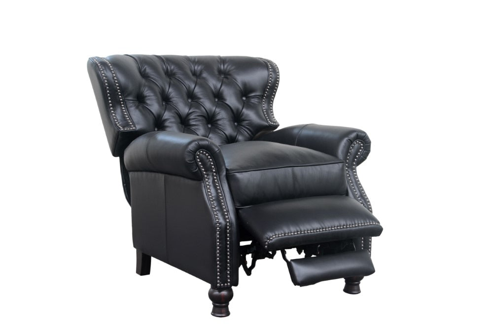 BarcaLounger - Presidential Recliner Wenlock Onyx Leather - 74148570299 veiw 3