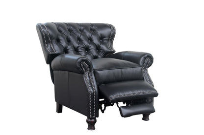 BarcaLounger - Presidential Recliner Wenlock Onyx Leather - 74148570299 veiw 3