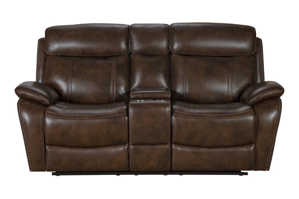 BarcaLounger - Sandover Power Reclining Console Loveseat w/Power Head Rests & Lumbar - 24PHL3703371386 veiw 4