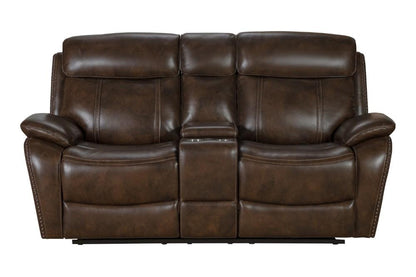 BarcaLounger - Sandover Power Reclining Console Loveseat w/Power Head Rests & Lumbar - 24PHL3703371386 veiw 4