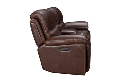 BarcaLounger - Sedrick Power Reclining Console Loveseat With Power Head Rests In El Paso Walnut - 24PH3664372388 veiw 5