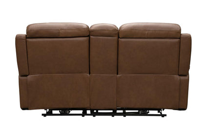 BarcaLounger - Sedrick Power Reclining Console Loveseat With Power Head Rests In Spence Caramel - 24PH3664372185 veiw 5
