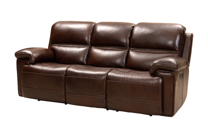 Reclining Sofa With Power Head Rests In El Paso Walnut - 39PH3664372388 view 2