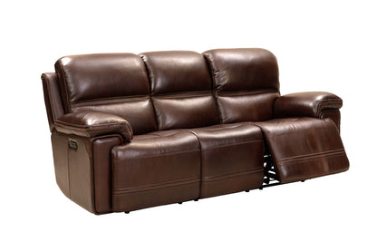 Reclining Sofa With Power Head Rests In El Paso Walnut - 39PH3664372388 view 3