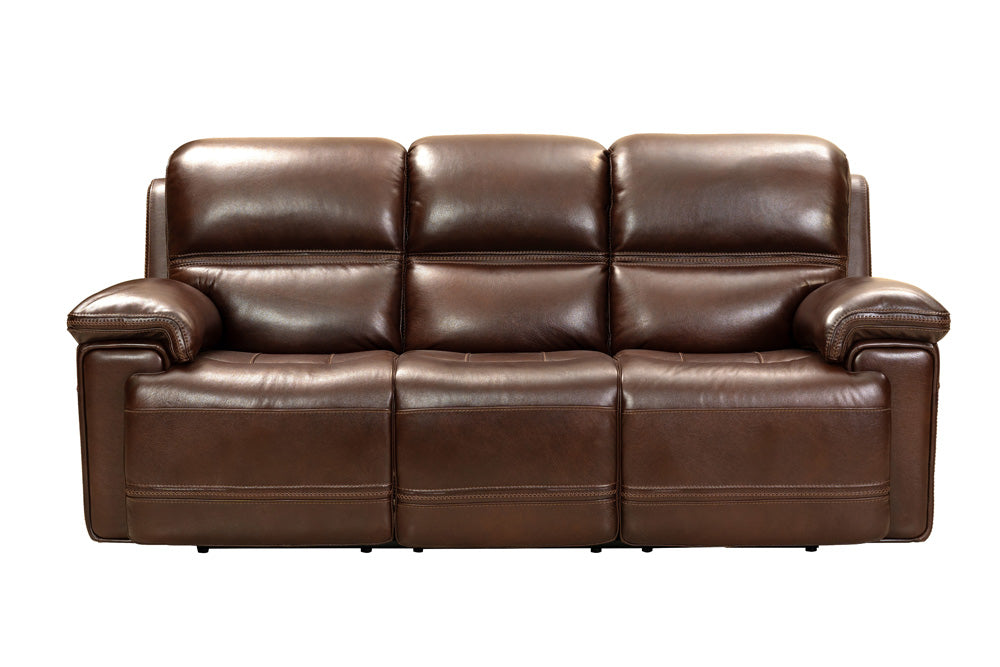 Reclining Sofa With Power Head Rests In El Paso Walnut - 39PH3664372388 view 5