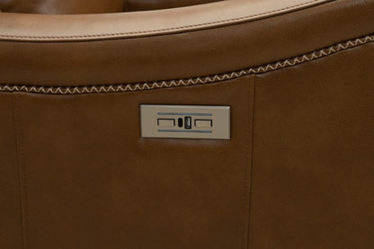 BarcaLounger - Taylor Power Recliner w/Power Head Rest in Elwood Saddle - 9PH1482572284 view 6