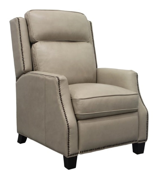 BarcaLounger - Van Buren Recliner Shoreham Cream Leather - 74568570081 veiw 1