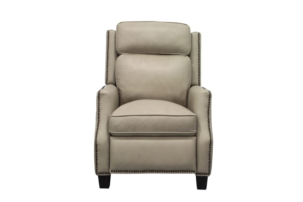 BarcaLounger - Van Buren Recliner Shoreham Cream Leather - 74568570081 veiw 2