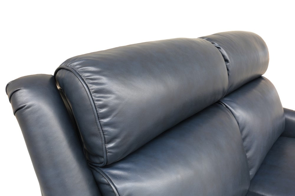 BarcaLounger - Warrendale Power Reclining Loveseat with Power Head Rests Shoreham Blue Leather - 29PH3324570047 veiw 7