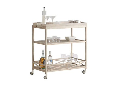 Barclay Butera - Anacapa Metal Bar Cart - 926-862 veiw 1