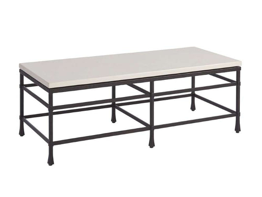 Barclay Butera - Breakwater Metal And Stone Cocktail Table - 920-945 veiw 1