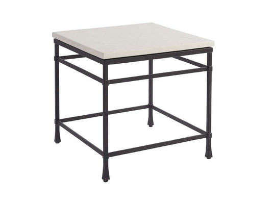 Barclay Butera - Breakwater Metal And Stone Lamp Table - 920-955 veiw 1