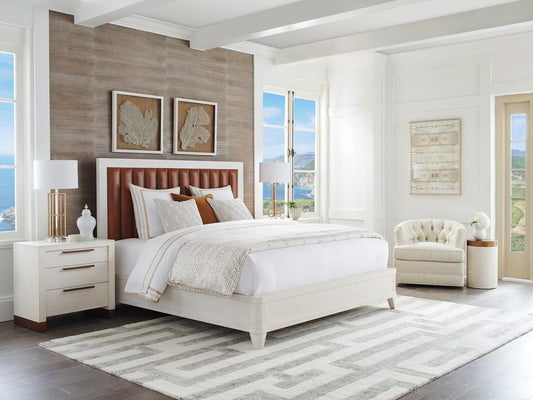 Barclay Butera - Carmel Cambria Upholstered Bed 6/6 King, Monterey - 931-154C veiw 2