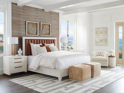 Barclay Butera - Carmel Cambria Upholstered Bed 6/6 King, Monterey - 931-154C veiw 3