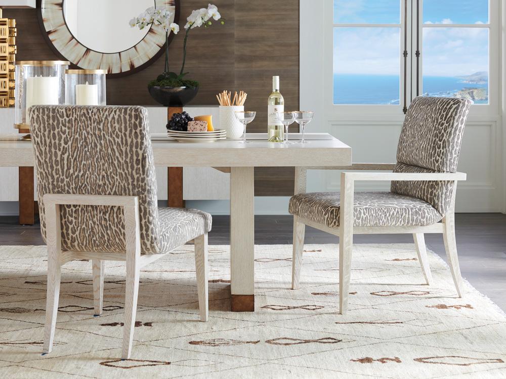 Barclay Butera - Carmel Palmero Upholstered Arm Chair, Monterey - 931-883-40 veiw 3