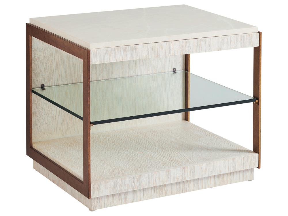 Barclay Butera - Carmel Point Lobos Rectangular End Table, Monterey - 931-955 veiw 1
