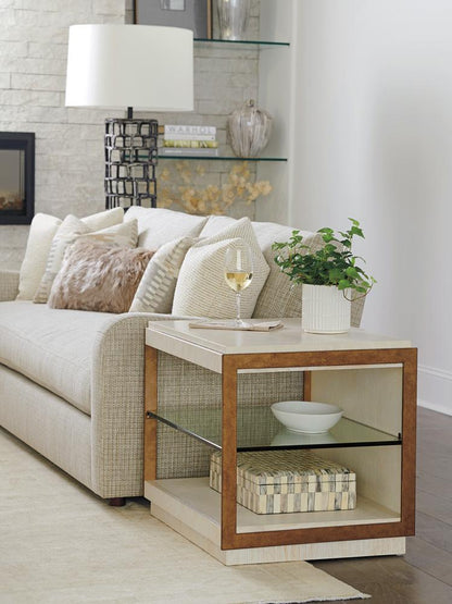 Barclay Butera - Carmel Point Lobos Rectangular End Table, Monterey - 931-955 veiw 2