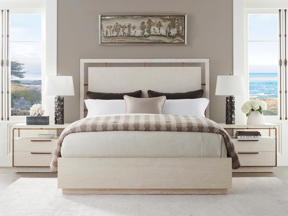 Barclay Butera - Carmel Post Ranch Panel Bed 6/6 King, Monterey - 931-134C veiw 2
