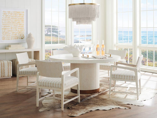 Barclay Butera - Carmel Selfridge Round Dining Table, Monterey - 931-875C veiw 2