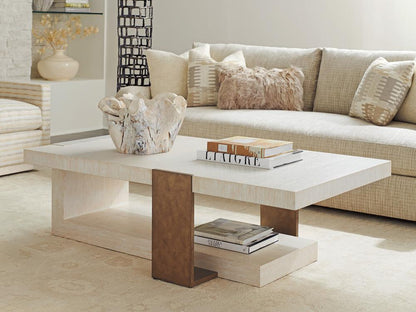 Barclay Butera - Carmel Sunridge Rectangular Cocktail Table, Monterey - 931-943 veiw 2