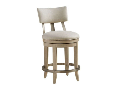 Barclay Butera - Cliffside Swivel Upholstered Counter Stool - 926-895-01 veiw 1