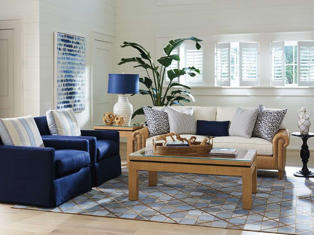 Barclay Butera - Harbor Raffia Cocktail Table - 920-947 veiw 3