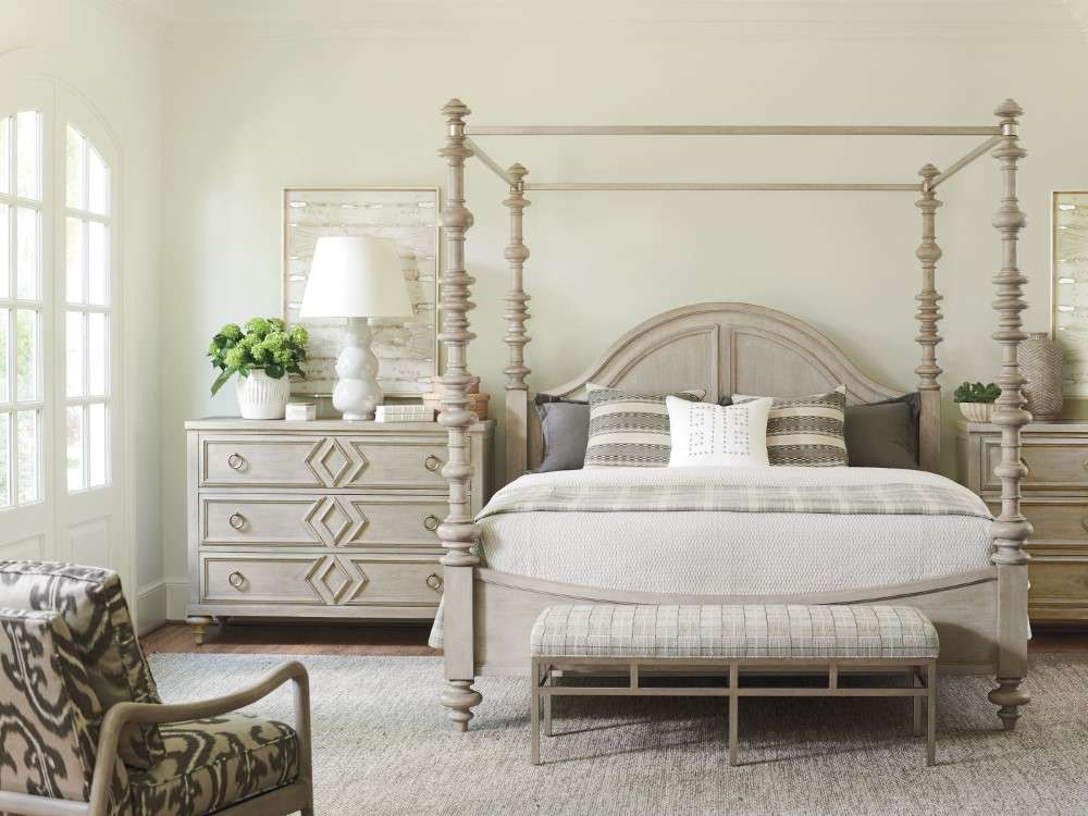 Barclay Butera - Heathercliff Poster Bed 6/6 King - 926-174C veiw 2