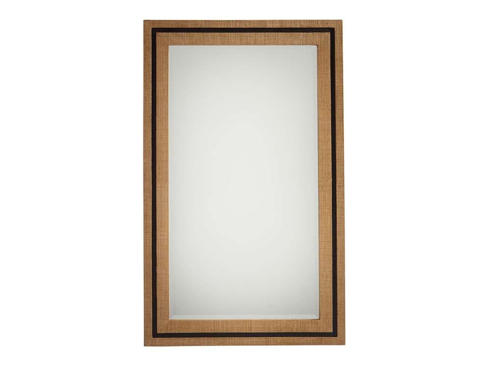Barclay Butera - La Costa Rectangular Raffia Mirror - 920-205 veiw 1