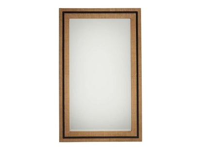 Barclay Butera - La Costa Rectangular Raffia Mirror - 920-205 veiw 1
