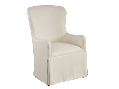 Barclay Butera - Laguna Aliso Upholstered Host Chair W/Casters, Table Rock - 934-885-01 veiw 1