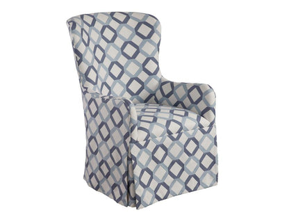 Barclay Butera - Laguna Aliso Upholstered Host Chair W/Casters, Table Rock - 934-885-40 veiw 1