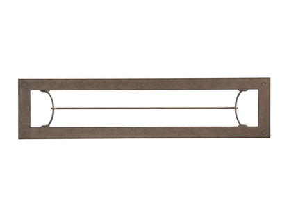 Barclay Butera - Laguna Bluff Metal And Glass Console, Table Rock - 934-967C veiw 3