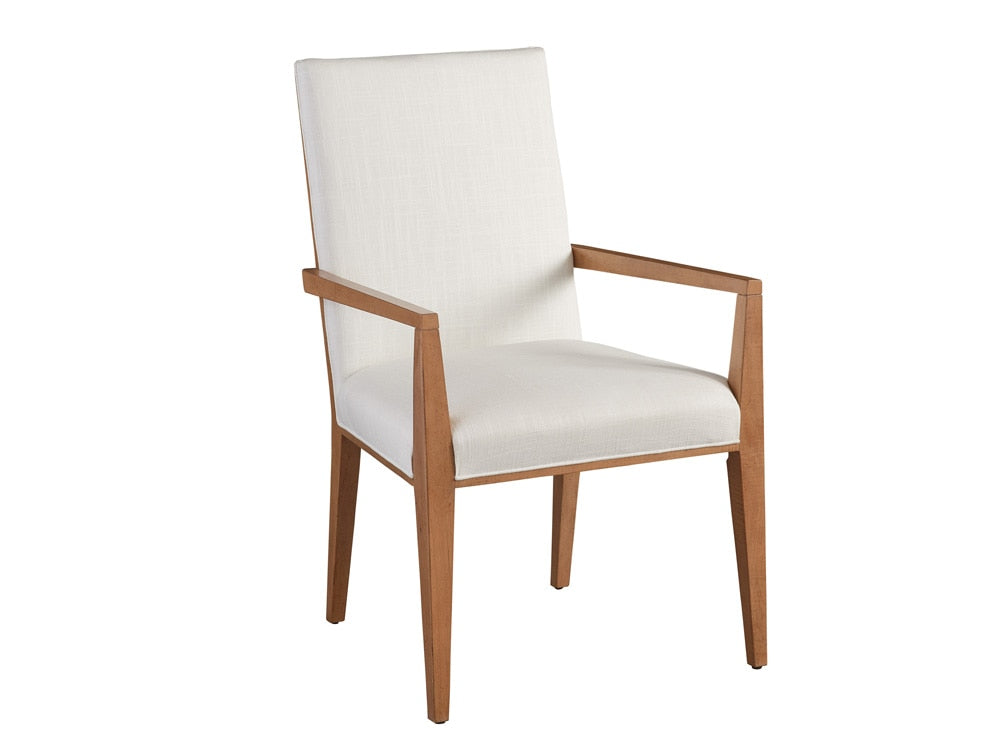 Barclay Butera - Laguna Mosaic Upholstered Arm Chair, Table Rock - 934-883-01 veiw 1