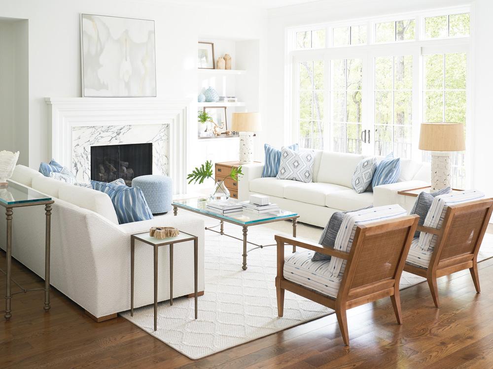 Barclay Butera - Laguna Wyland Accent Table, Table Rock - 934-951C veiw 3