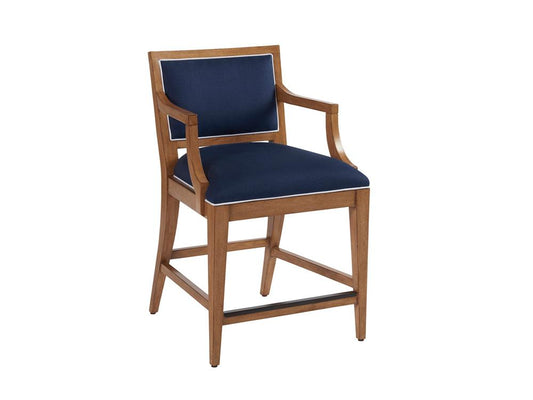 Barclay Butera - Newport Eastbluff Upholstered Counter Stool, Sandstone - 920-895-40 veiw 1
