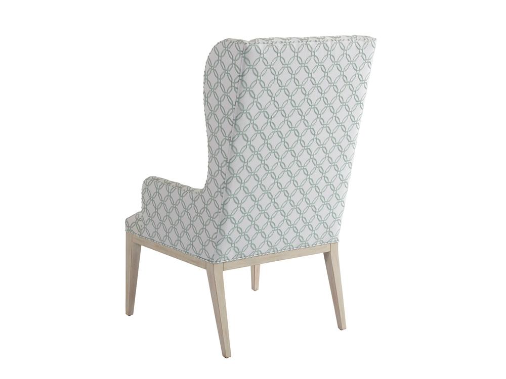 Barclay Butera - Newport Seacliff Upholstered Host Wing Chair, Sailcloth - 921-883-40 veiw 2