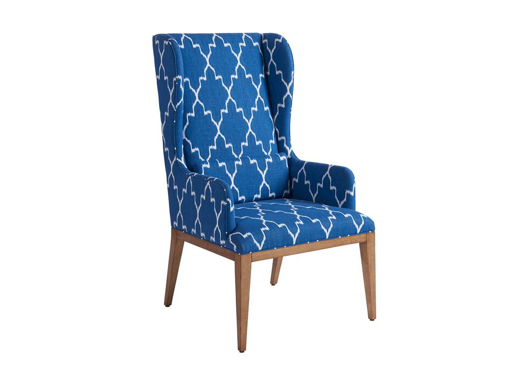 Barclay Butera - Newport Seacliff Upholstered Host Wing Chair, Sandstone - 920-883-40 veiw 1