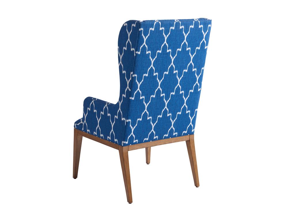 Barclay Butera - Newport Seacliff Upholstered Host Wing Chair, Sandstone - 920-883-40 veiw 2