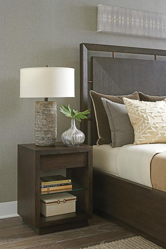 Barclay Butera - Park City City Creek Night Table, Canyon - 930-622 veiw 2