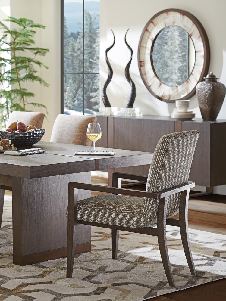 Barclay Butera - Park City Glenwild Upholstered Arm Chair, Canyon - 930-883-41 veiw 3