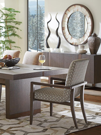 Barclay Butera - Park City Glenwild Upholstered Arm Chair, Canyon - 930-883-41 veiw 3
