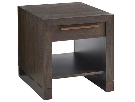 Barclay Butera - Park City Heber Drawer End Table, Canyon - 930-956 veiw 1