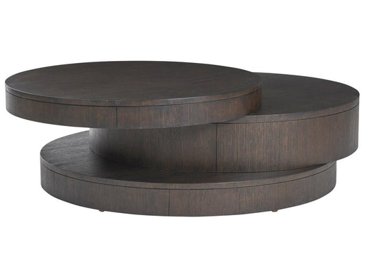 Barclay Butera - Park City Mountaineer Round Cocktail Table, Canyon - 930-941 veiw 1