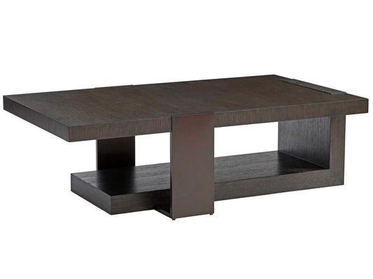 Barclay Butera - Park City Quarry Rectangular Cocktail Table, Canyon - 930-943 veiw 1
